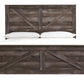 Wynnlow King Crossbuck Panel Bed