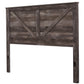 Wynnlow King Crossbuck Panel Bed