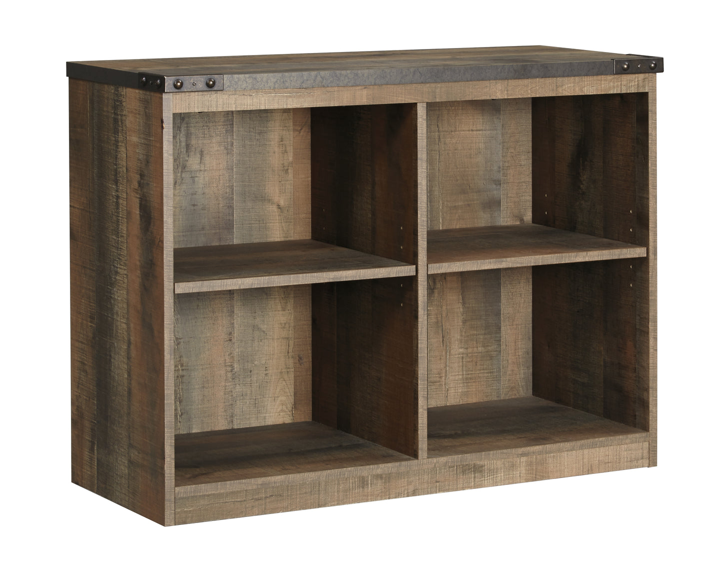 Trinell Twin Loft Bed with 3 Drawer Storage and Bookcase