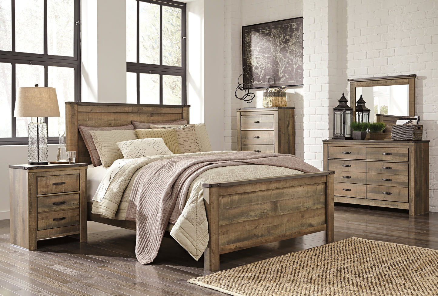 Trinell Queen Panel Headboard