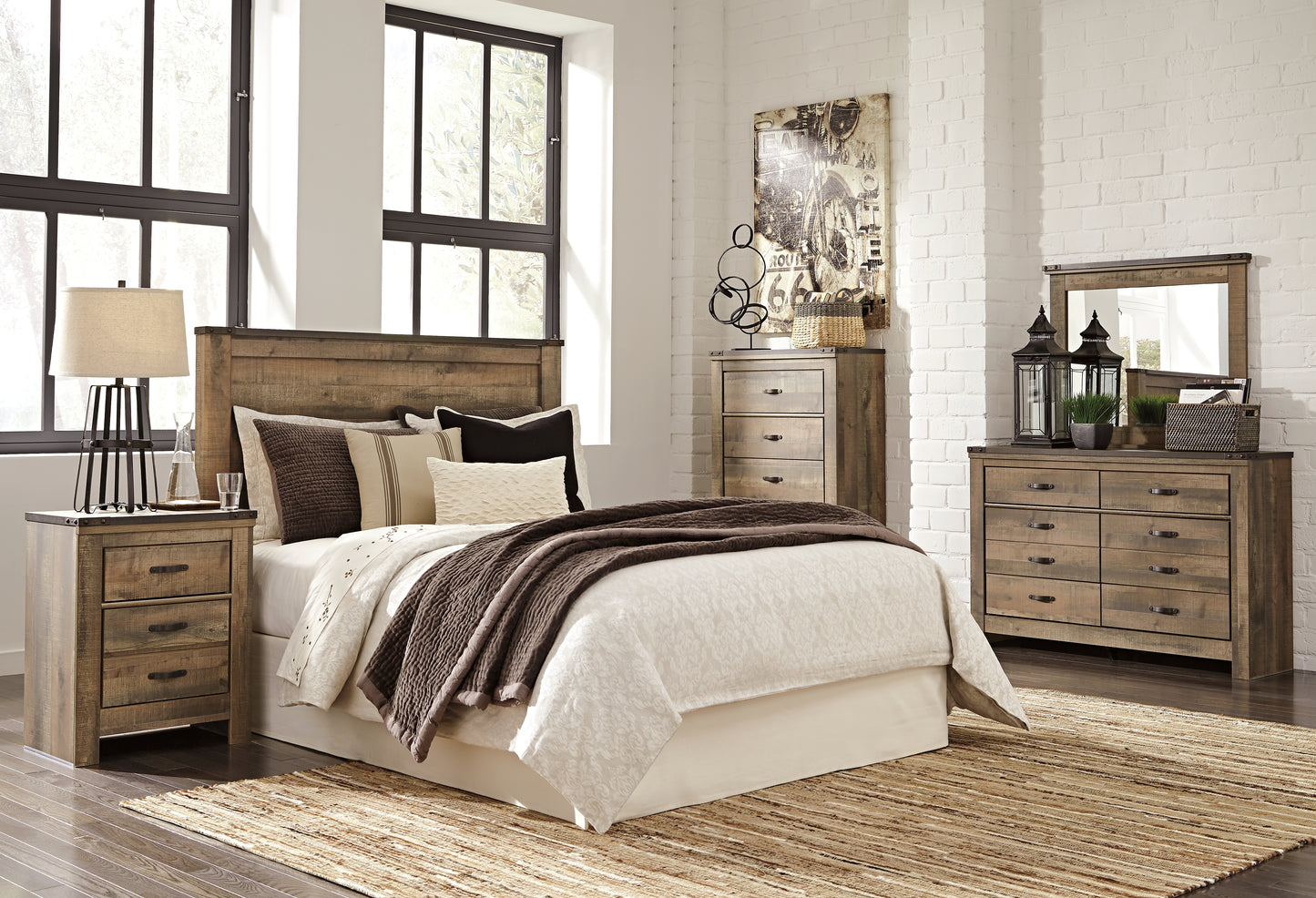 Trinell Queen Panel Headboard