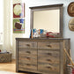 Trinell Dresser and Mirror