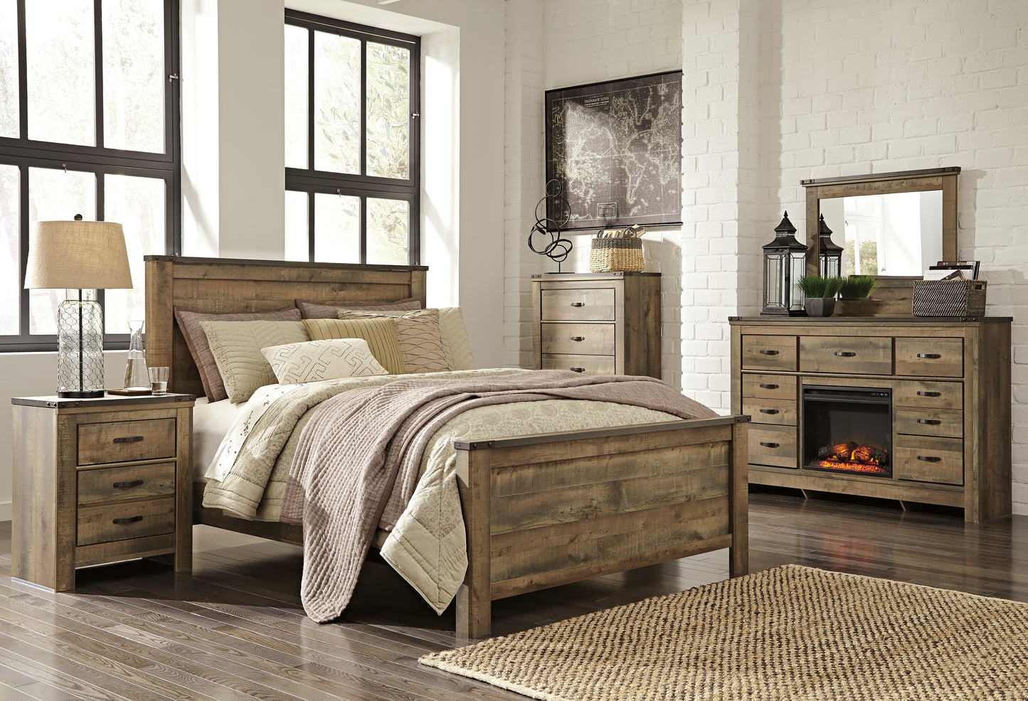 Trinell Queen Panel Headboard