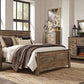 Trinell Dresser with Electric Fireplace