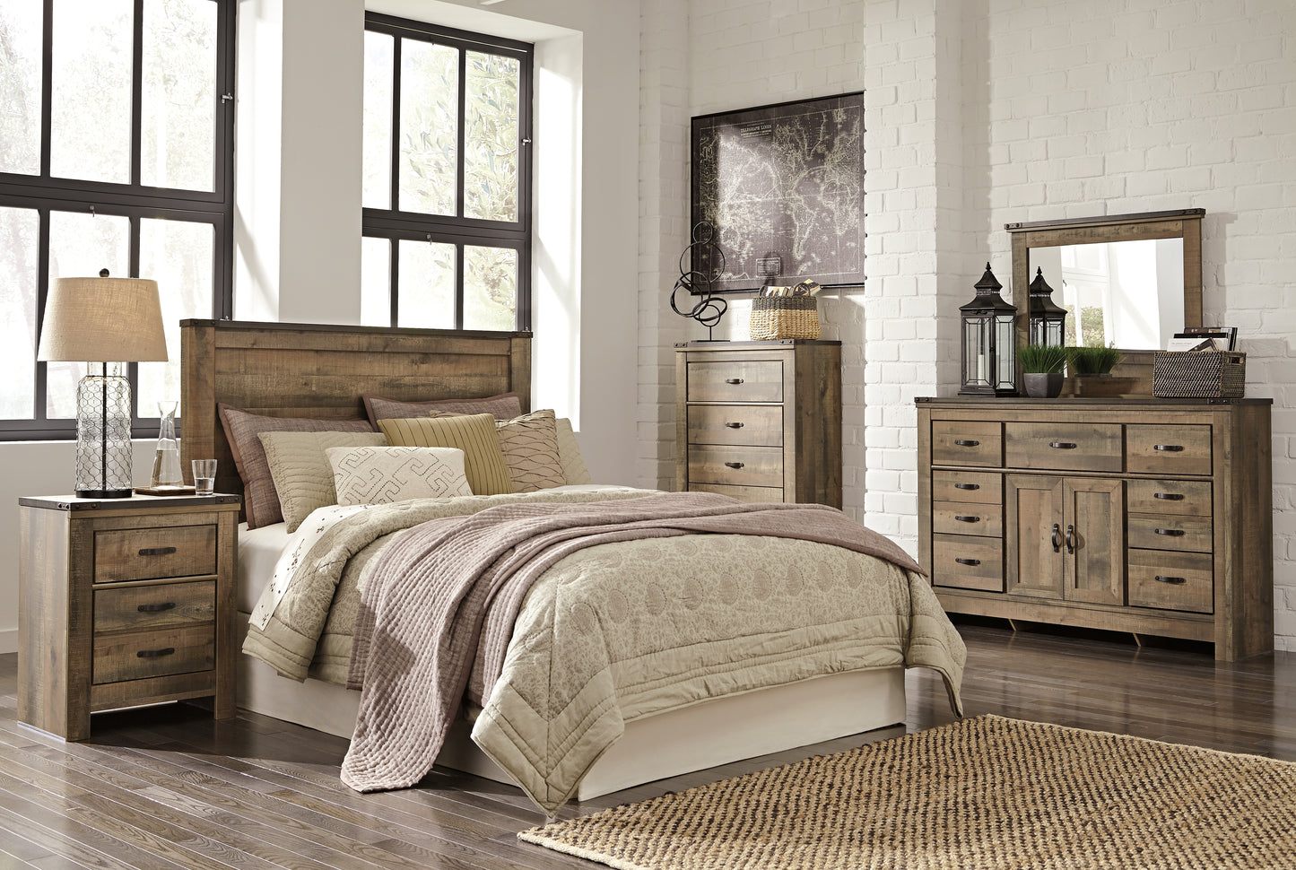 Trinell Queen Panel Headboard