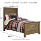 Trinell Twin Panel Bed