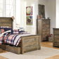 Trinell Twin Panel Bed with 1 Large Storage Drawer