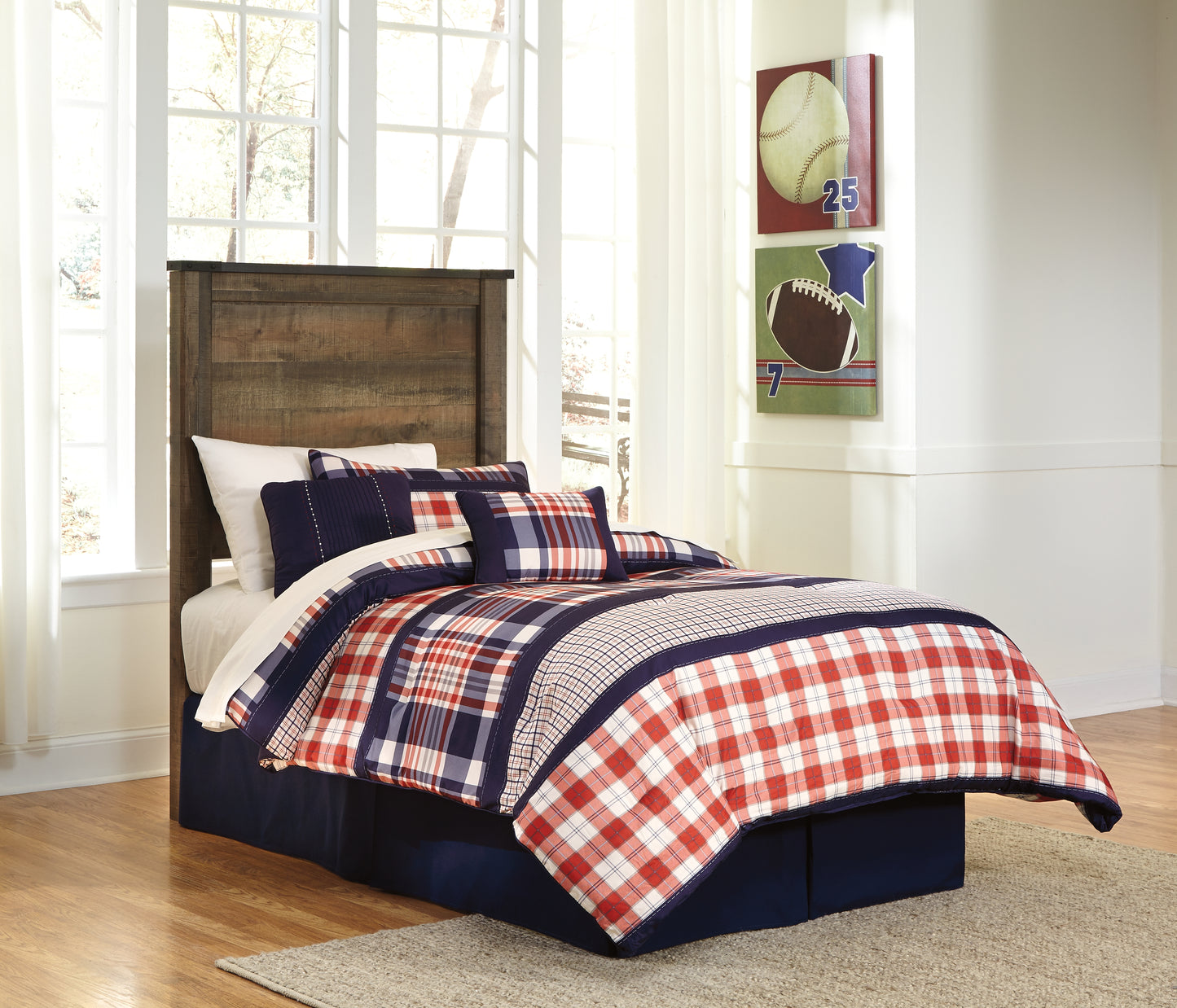 Trinell Twin Panel Headboard