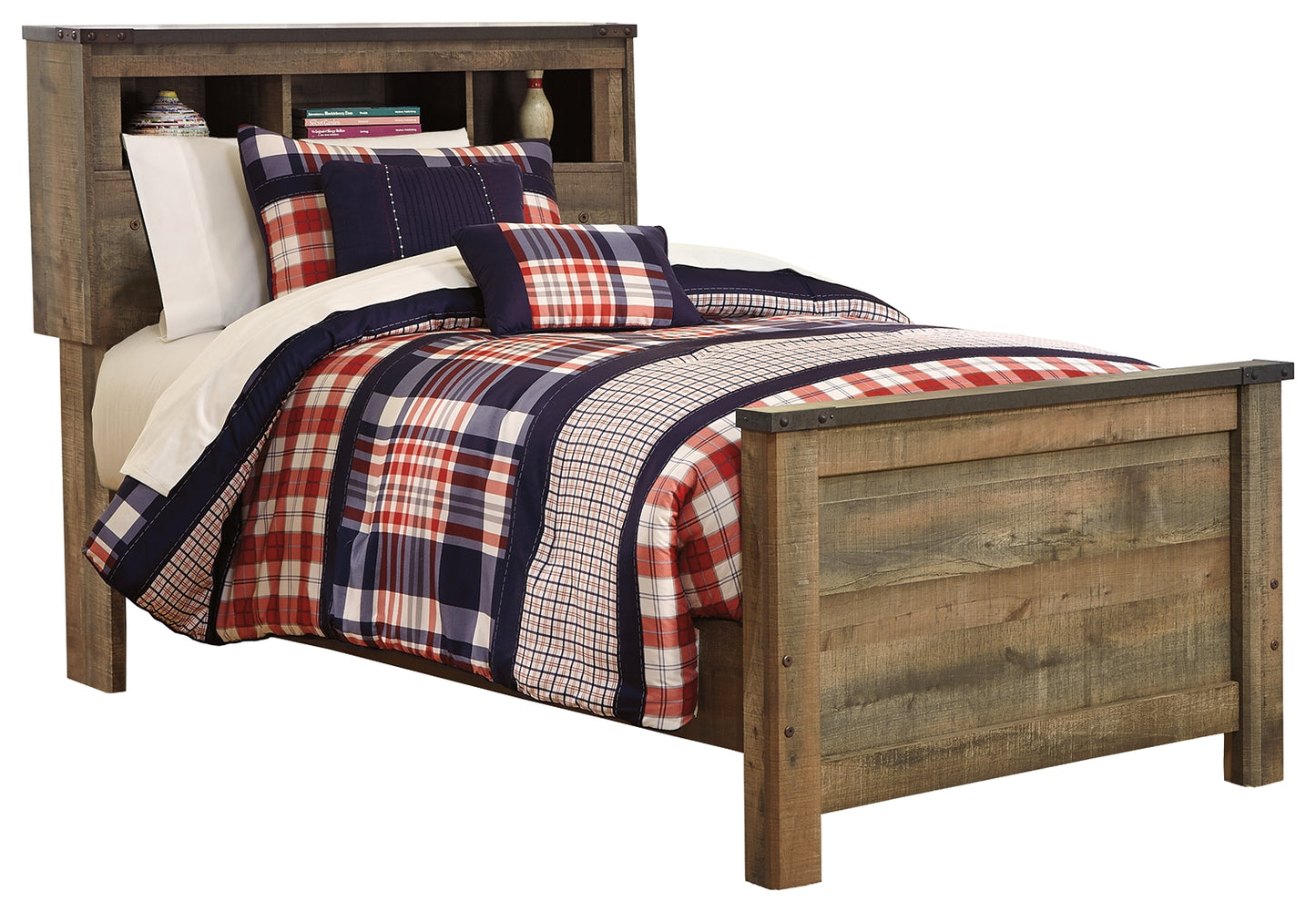 Trinell Twin Bookcase Bed