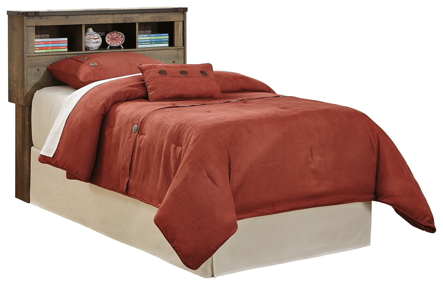 Trinell Twin Bookcase Headboard