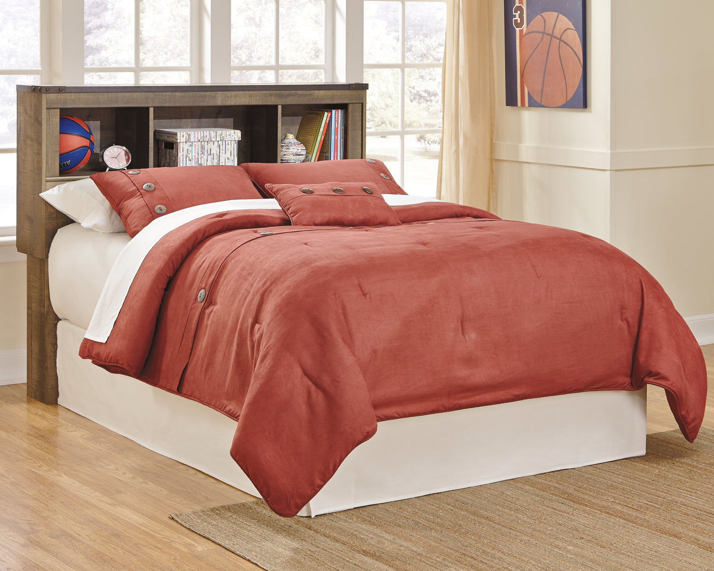 Trinell Full Bookcase Headboard