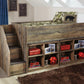 Trinell Twin Loft Bed with 2 Bookcases