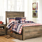 Trinell Full Panel Bed with 1 Large Storage Drawer