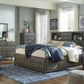 Caitbrook California King Storage Bed with 8 Drawers