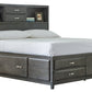 Caitbrook King Storage Bed with 8 Drawers