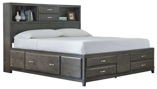 Caitbrook California King Storage Bed with 8 Drawers