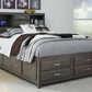 Caitbrook Full Storage Bed with 7 Drawers