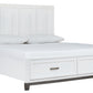 Brynburg King Panel Bed with 2 Storage Drawers