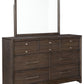 Brueban Dresser and Mirror