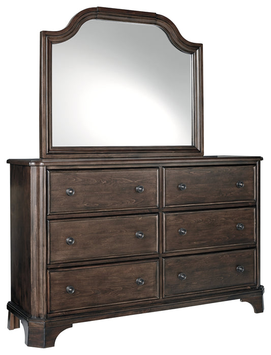 Adinton Dresser and Mirror