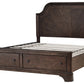 Adinton California King Panel Bed with 2 Storage Drawers