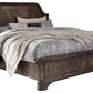 Adinton Queen Panel Bed with 2 Storage Drawers