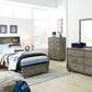 Arnett Full Bookcase Bed
