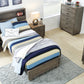 Arnett Full Bookcase Bed