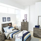 Arnett Twin Bookcase Bed