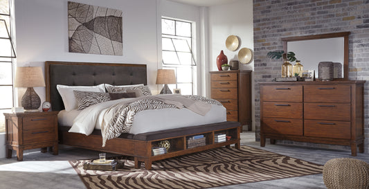 Ralene California King Upholstered Panel Bed