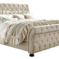 Willenburg California King Upholstered Sleigh Bed
