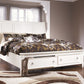 Prentice King Sleigh Bed with 2 Storage Drawers