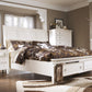 Prentice California King Sleigh Bed with 2 Storage Drawers