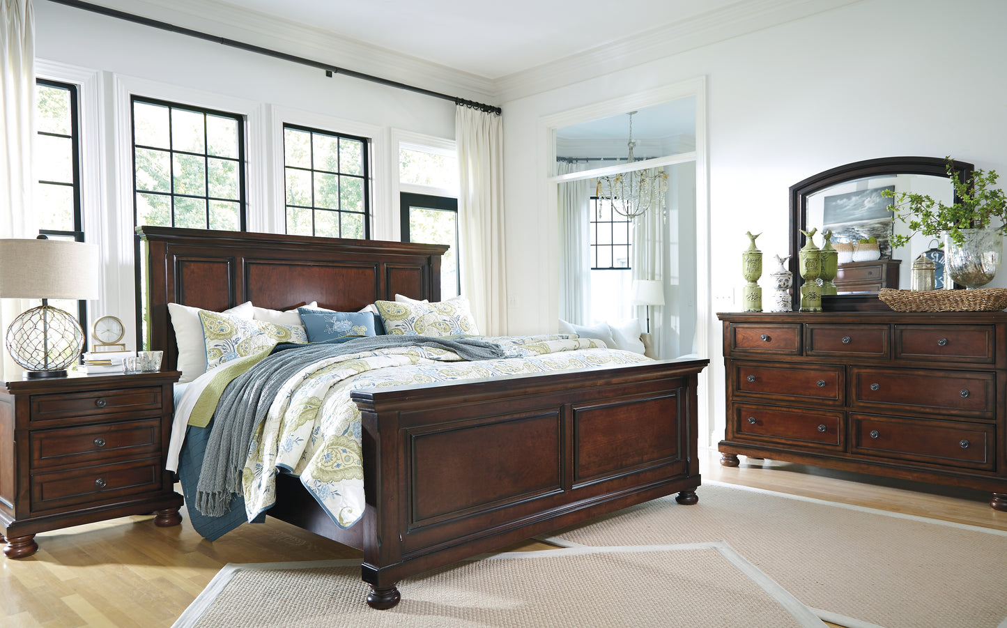Porter Dresser and Mirror