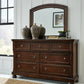 Porter Dresser and Mirror