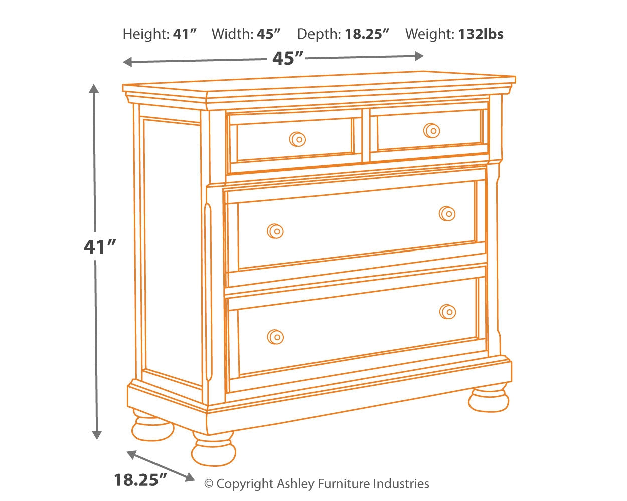 Porter Media Chest