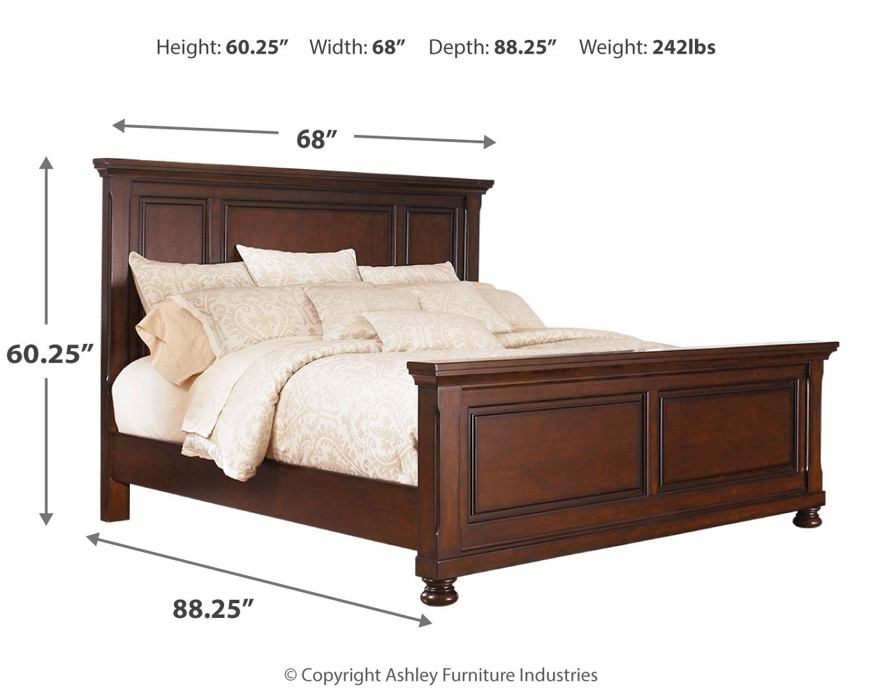 Porter Queen Panel Bed