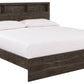 Vay Bay King Bookcase Panel Bed