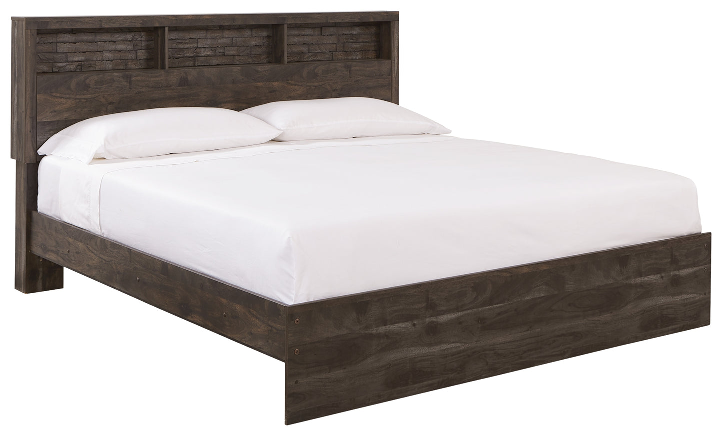 Vay Bay King Bookcase Panel Bed