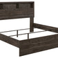 Vay Bay King Bookcase Panel Bed