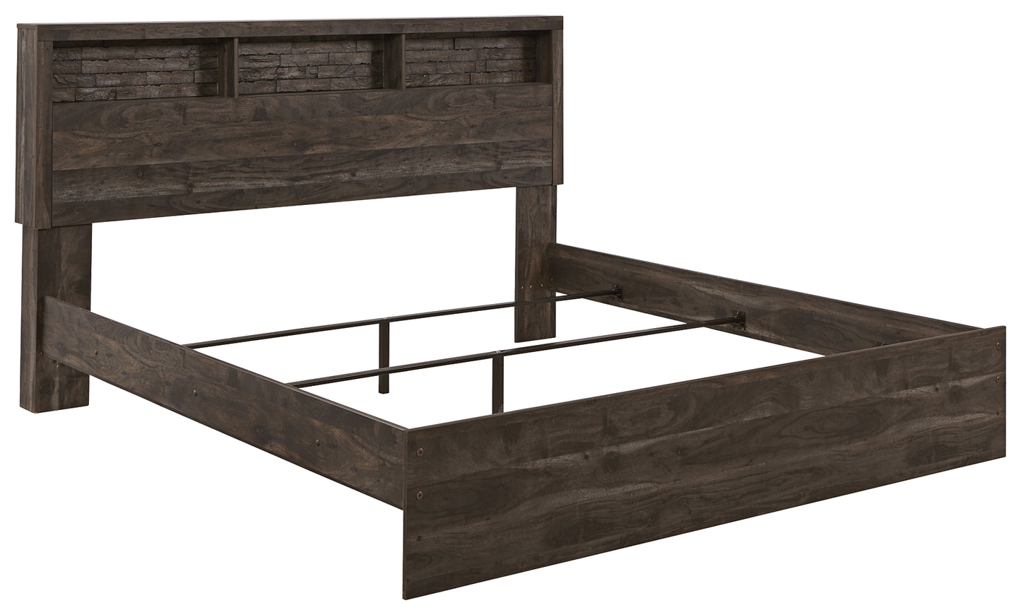 Vay Bay King Bookcase Panel Bed