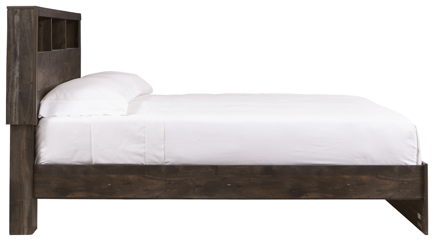 Vay Bay King Bookcase Panel Bed