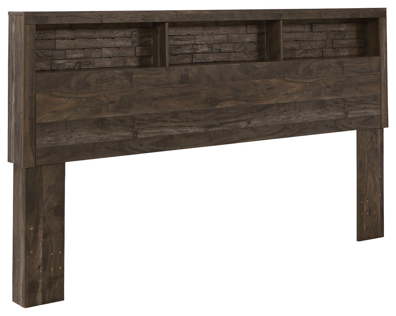 Vay Bay King Bookcase Panel Bed