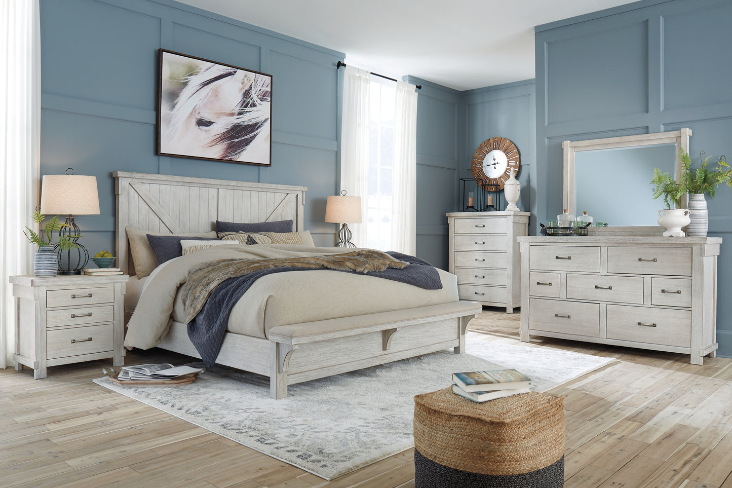 Brashland King Panel Bed