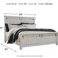 Brashland California King Panel Bed