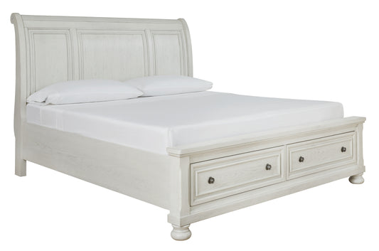 Robbinsdale Queen Sleigh Bed with Storage