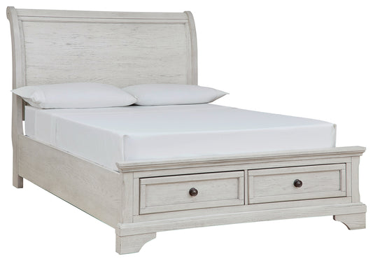 Robbinsdale Full Sleigh Storage Bed