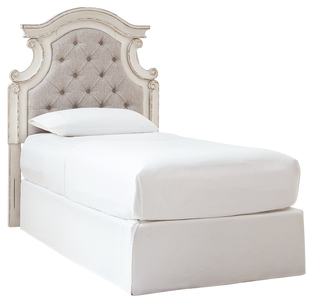 Realyn Twin Upholstered Panel Headboard