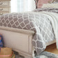 Realyn California King Upholstered Panel Bed