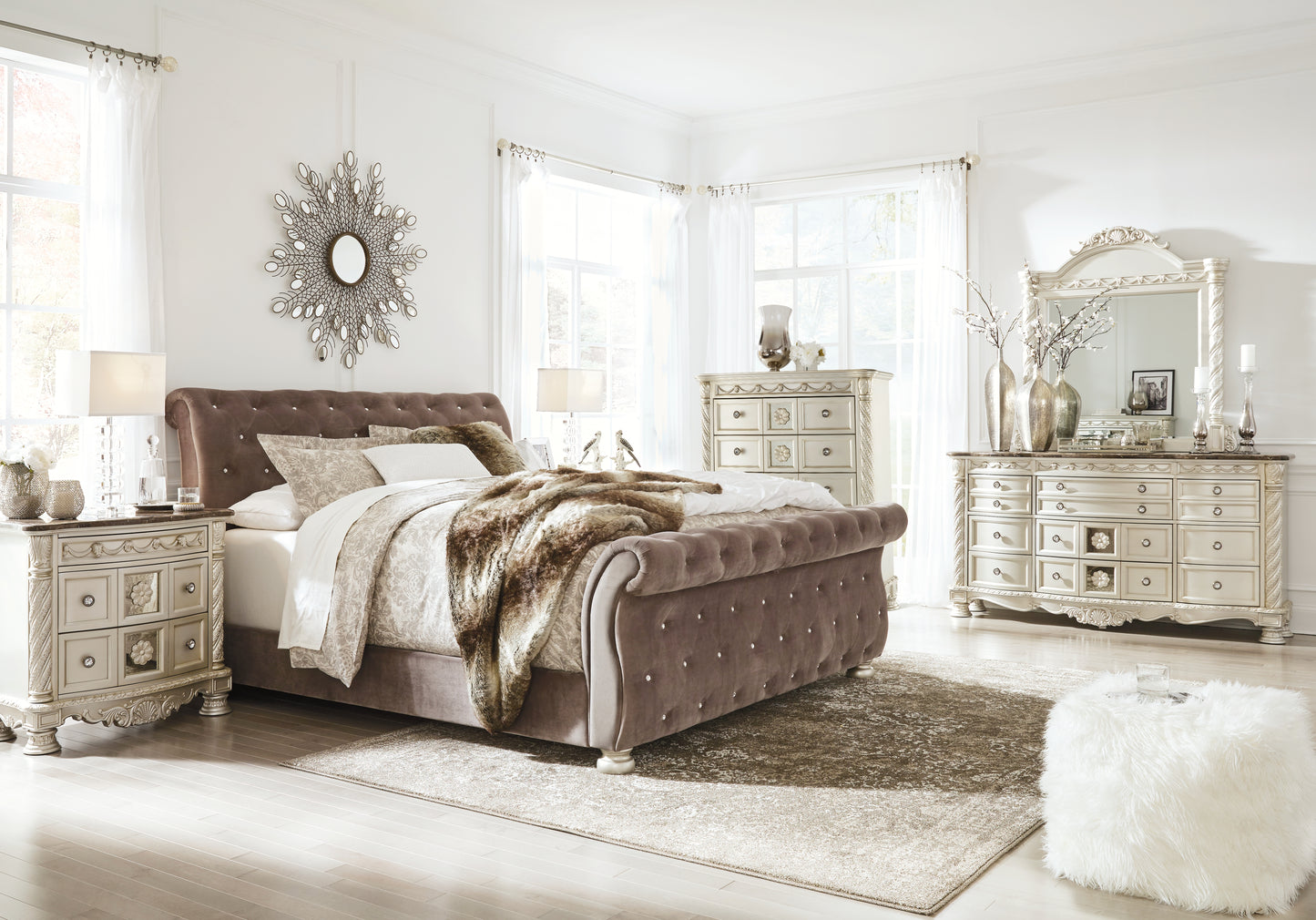 Cassimore California King Upholstered Bed